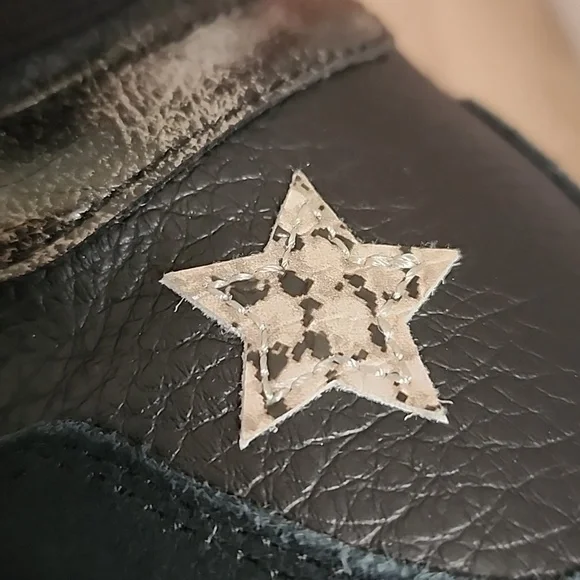 Michael Kors Black Lexi Embellished Mixed-Media Sneaker Women's 8.5 NIB - Picture 6 of 16